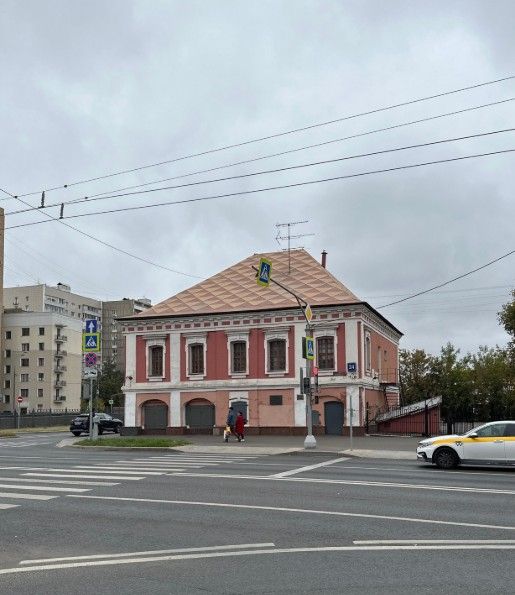 фасад дома, здание по адресу г Москва, ул Бакунинская, д 24
